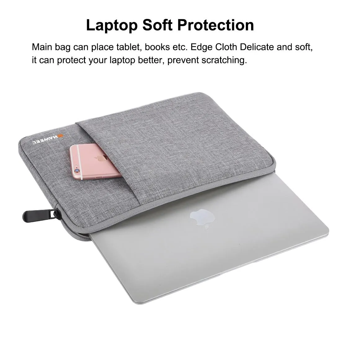 15 Inch Laptop Sleeve Case with Zipper for Macbook Samsung Sony Dell Alienware Chuwi Asus Hp