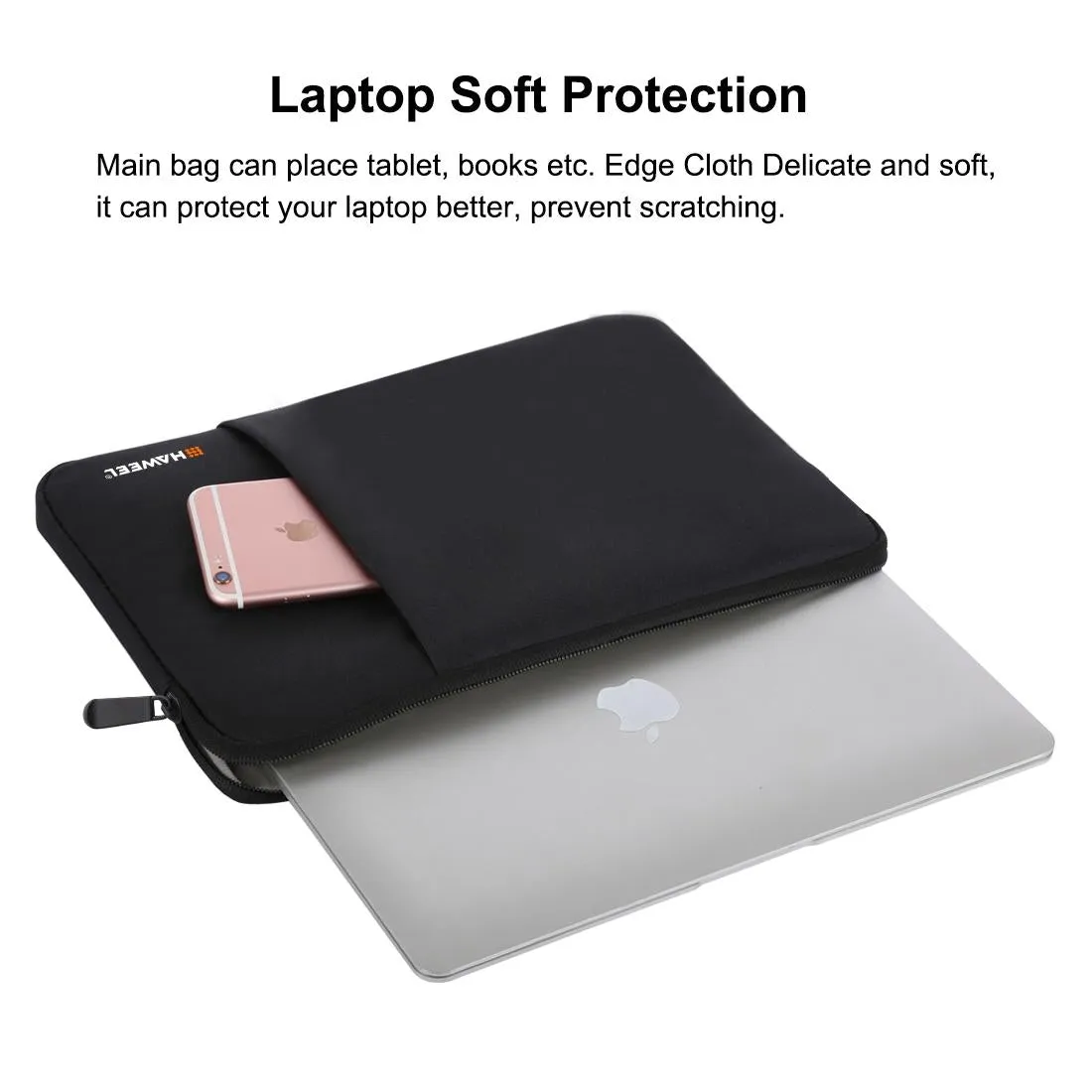 15 Inch Laptop Sleeve Case with Zipper for Macbook Samsung Sony Dell Alienware Chuwi Asus Hp