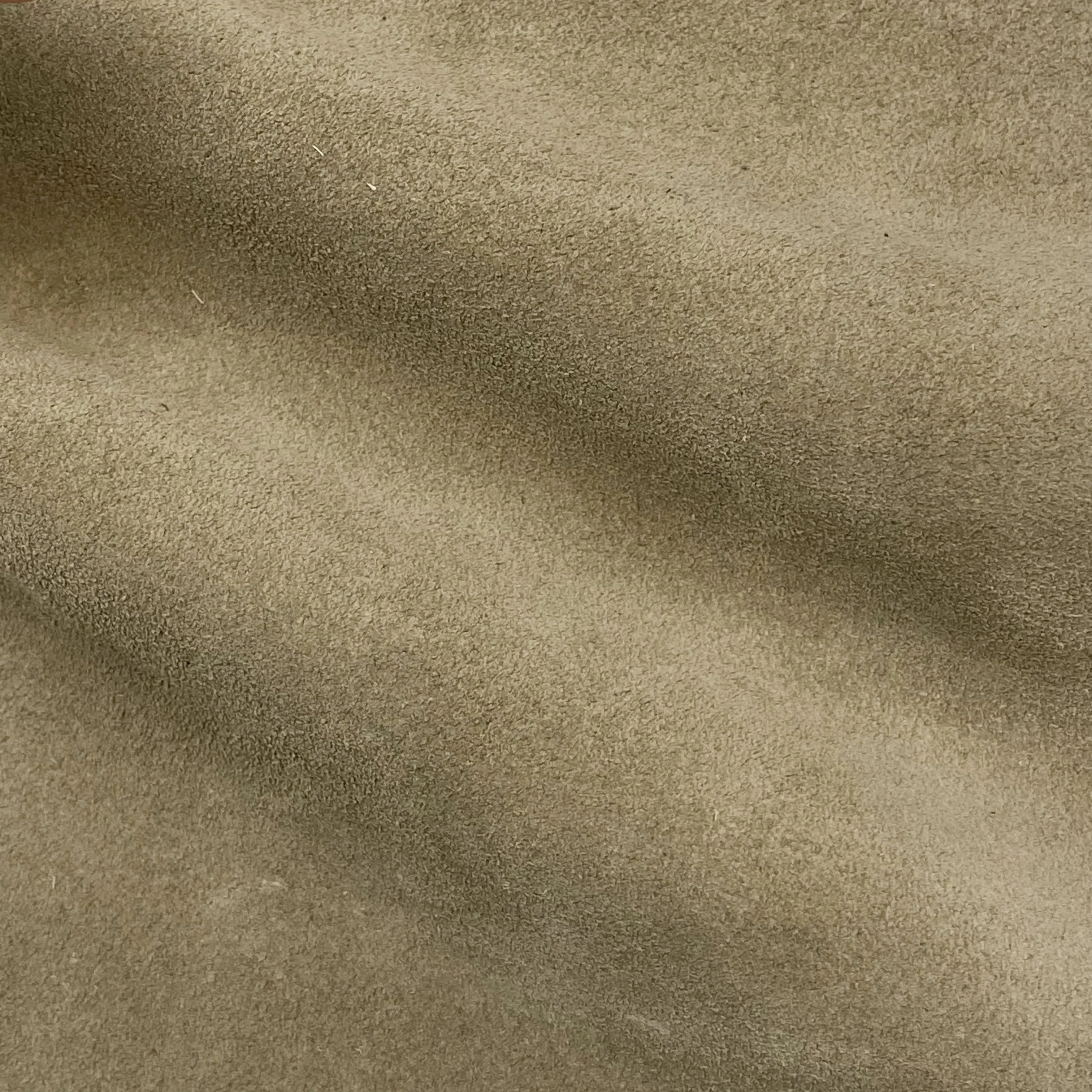 5oz (2mm) Cow Suede - Taupe (per square foot)