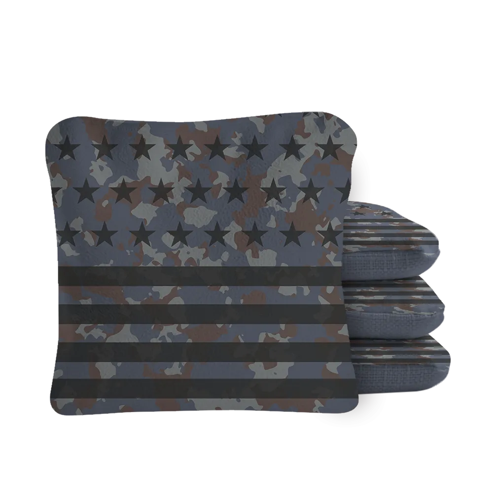 American Flag Camouflage Synergy Pro Cornhole Bags