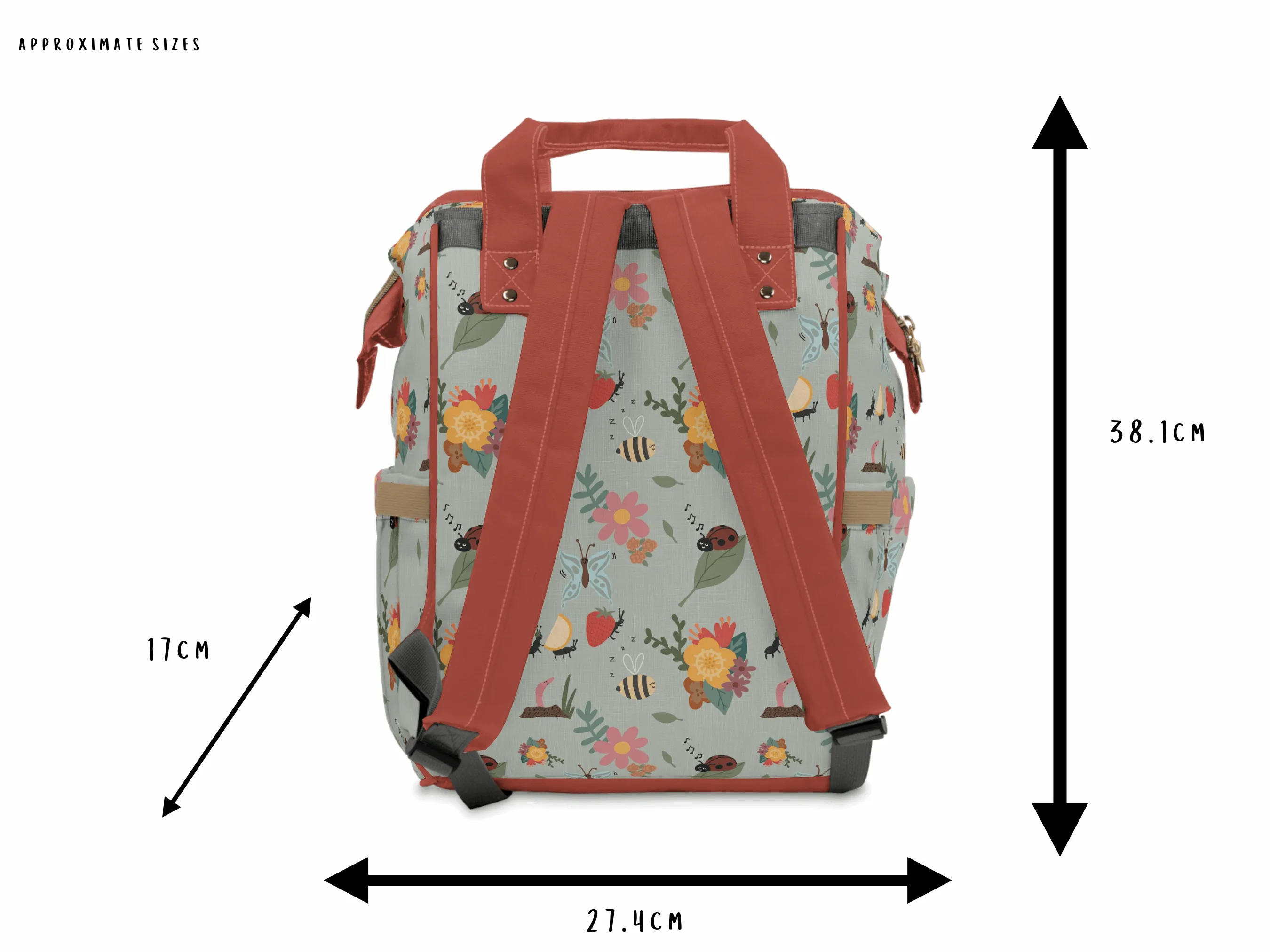 Bugs Ball Multi-Function Baby Changing Backpack Bag - Creepin' It Real