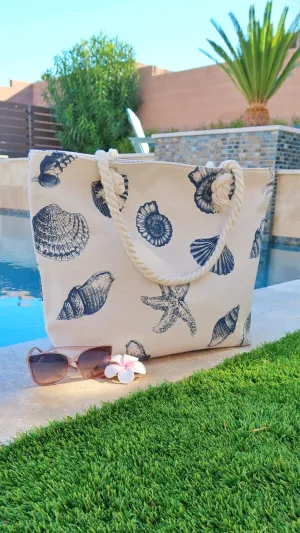 Canvas Beach Bag