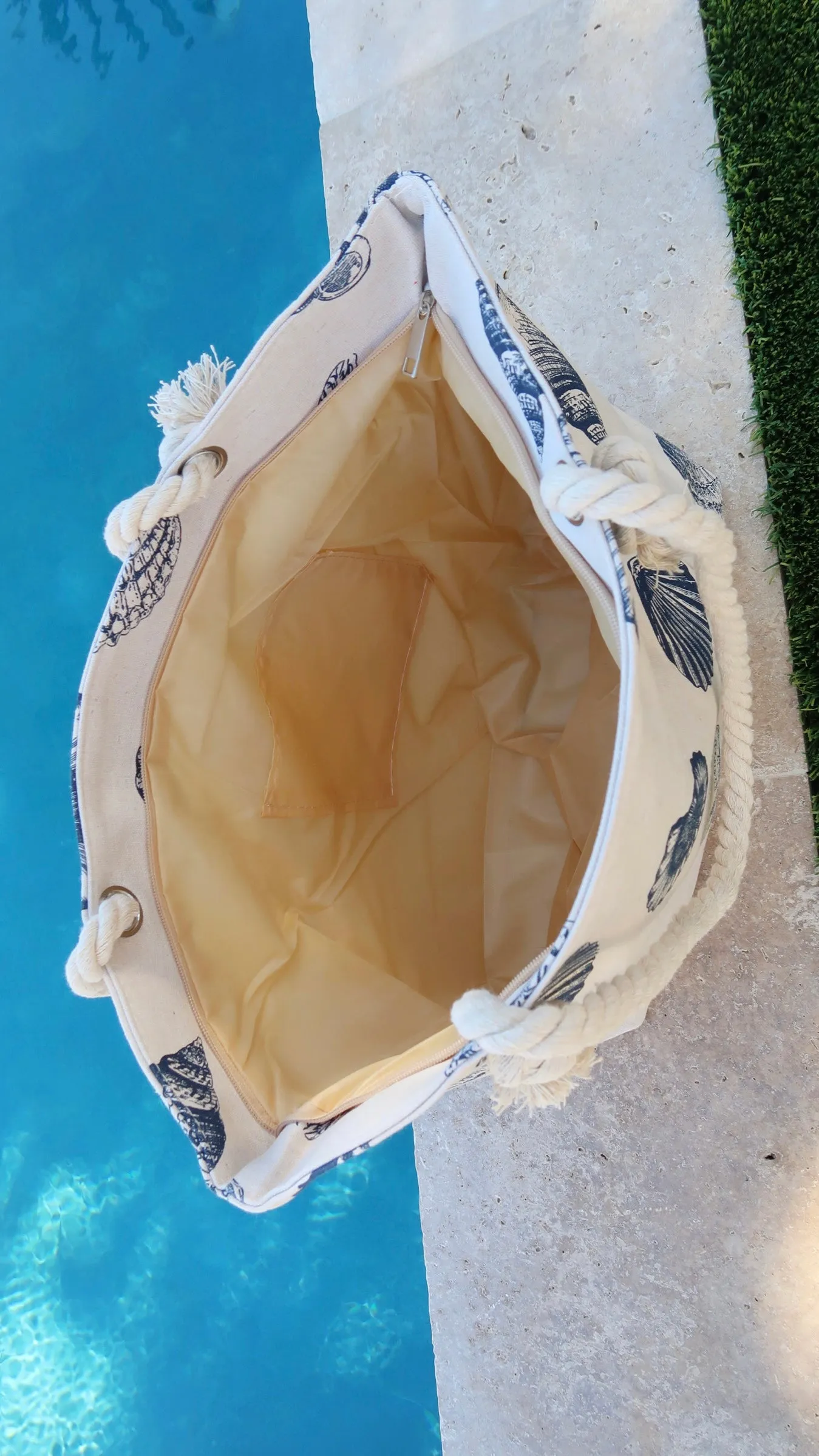 Canvas Beach Bag