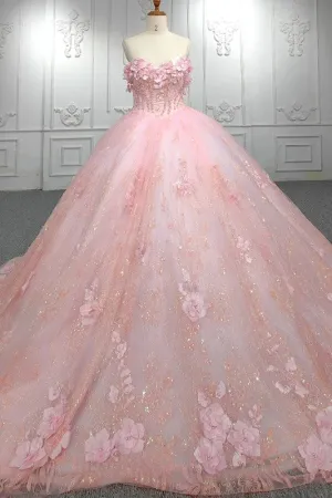 Charming Sweetheart Ball Gown Off-the-shoulder Beading Evening Party Dresses