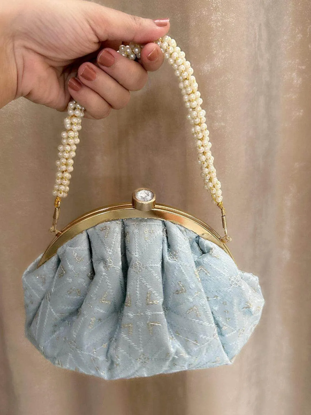 Chikankari Batua Bags
