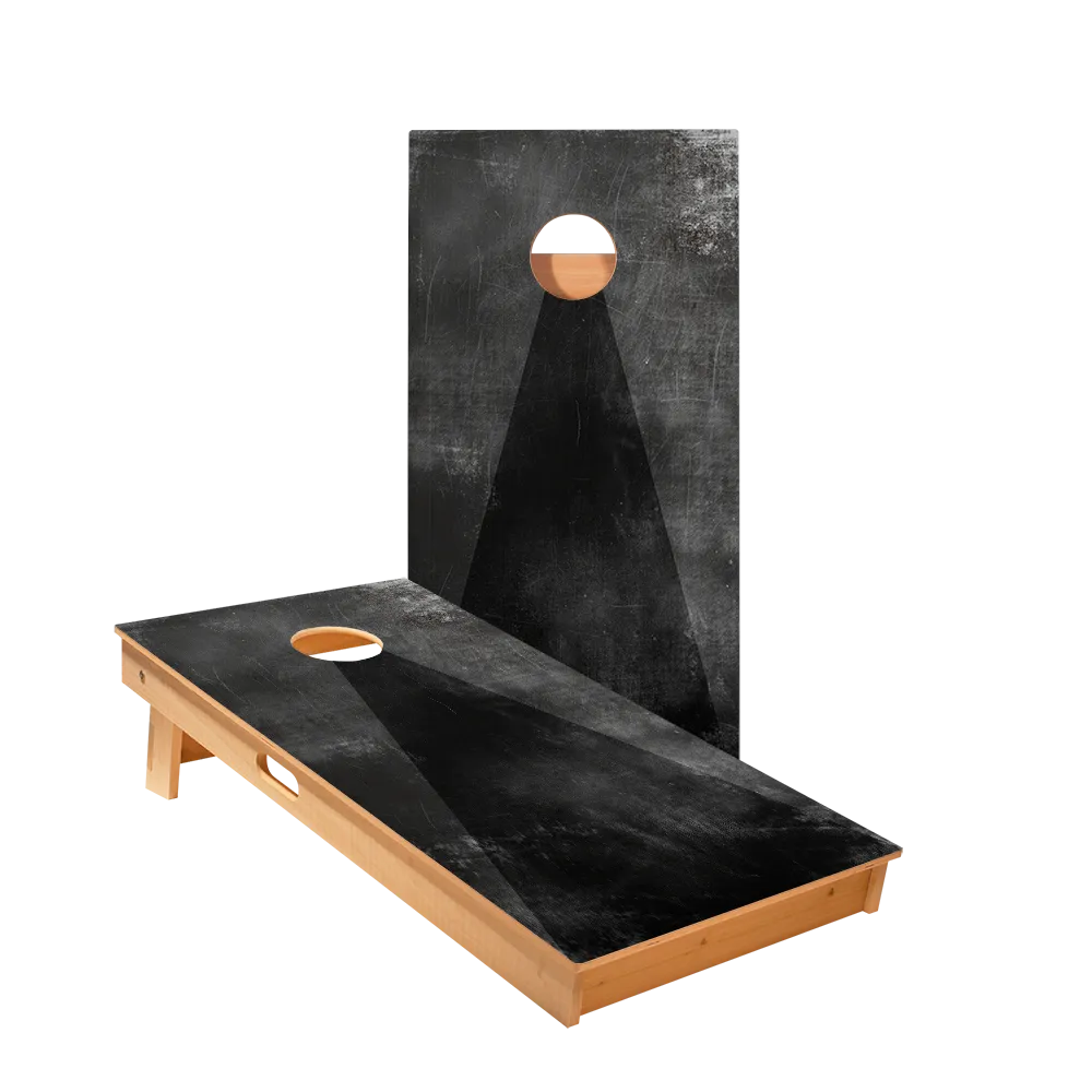 Classic Triangle - Black Star Cornhole Boards