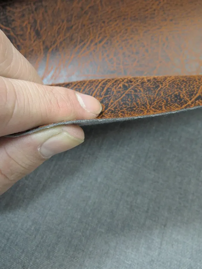 Copper Distressed Velvet Flocking Vinyl / 30 Yard Roll