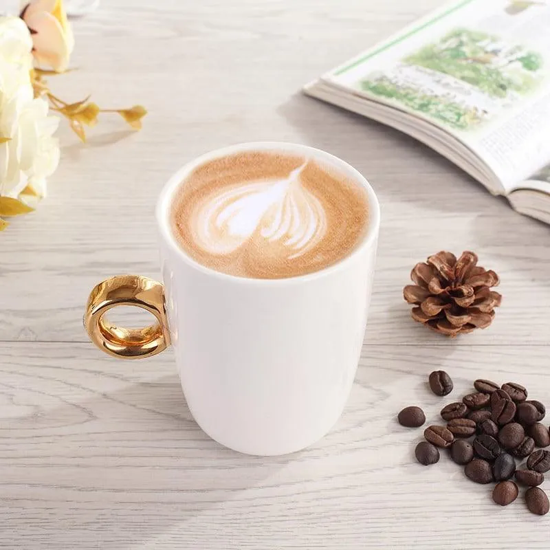 Creative Elegant Eco-Friendly Ceramic Coffee Mug