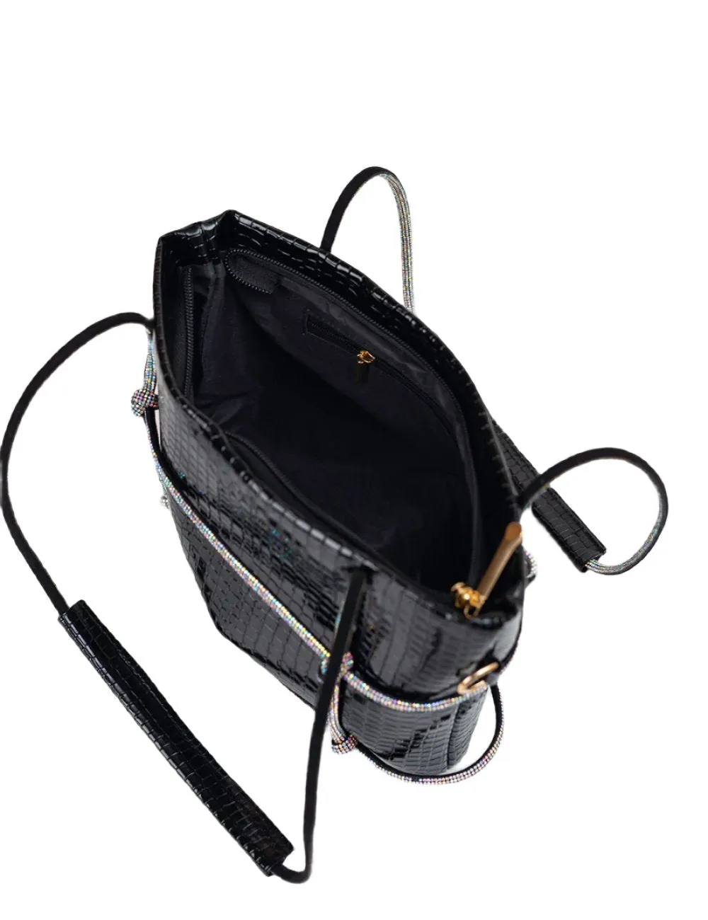 Diamond Croc Black