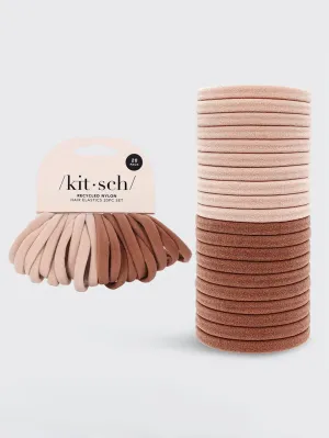 Eco-Friendly Nylon Elastics 20pc - Blush