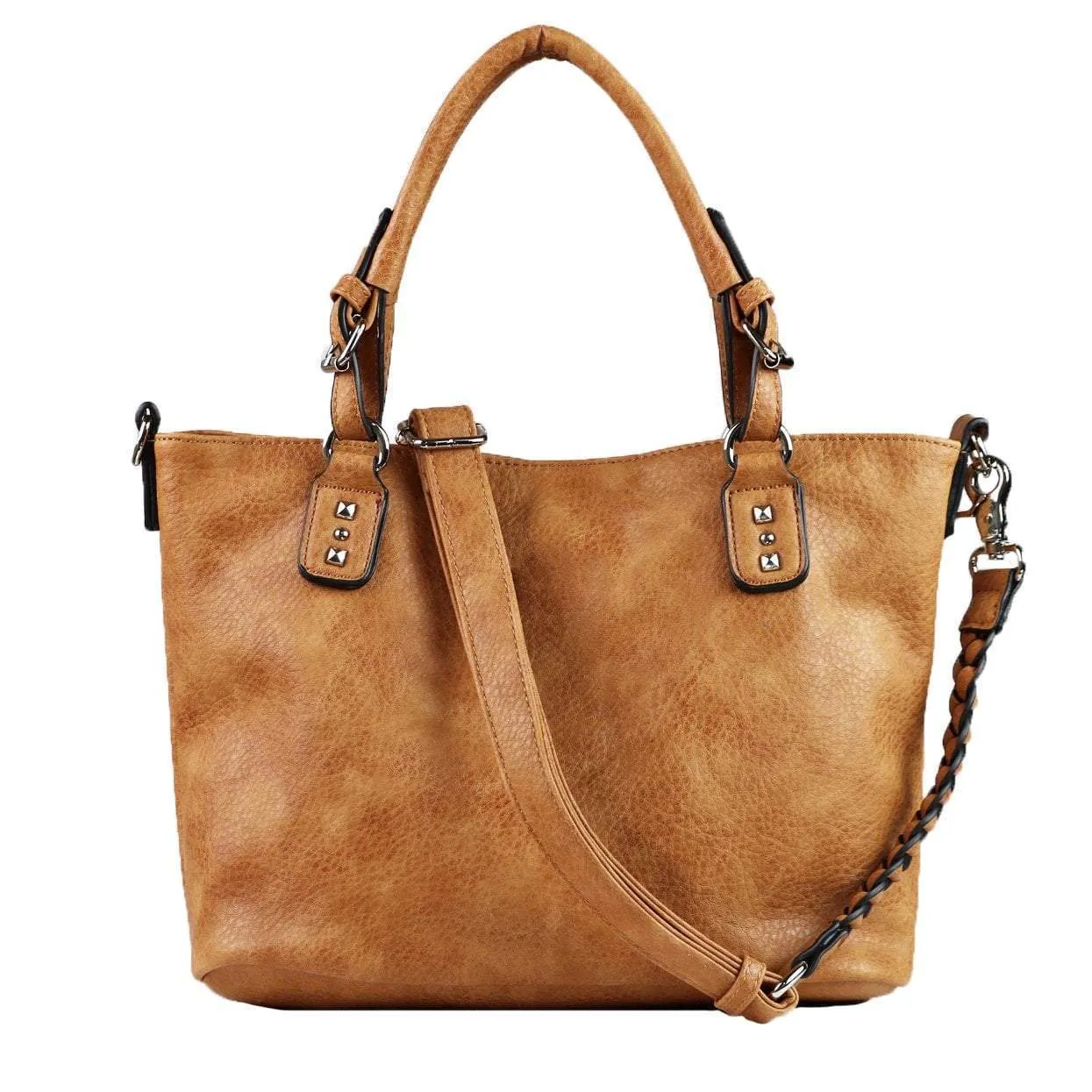 Ella Braided Concealed-Carry Satchel