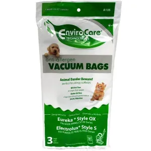 Envirocare Style S & Style OX HEPA Type Bags (3-Pack)