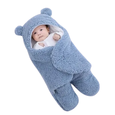 Fluffy Soft Newborn Baby Sleeping Bags
