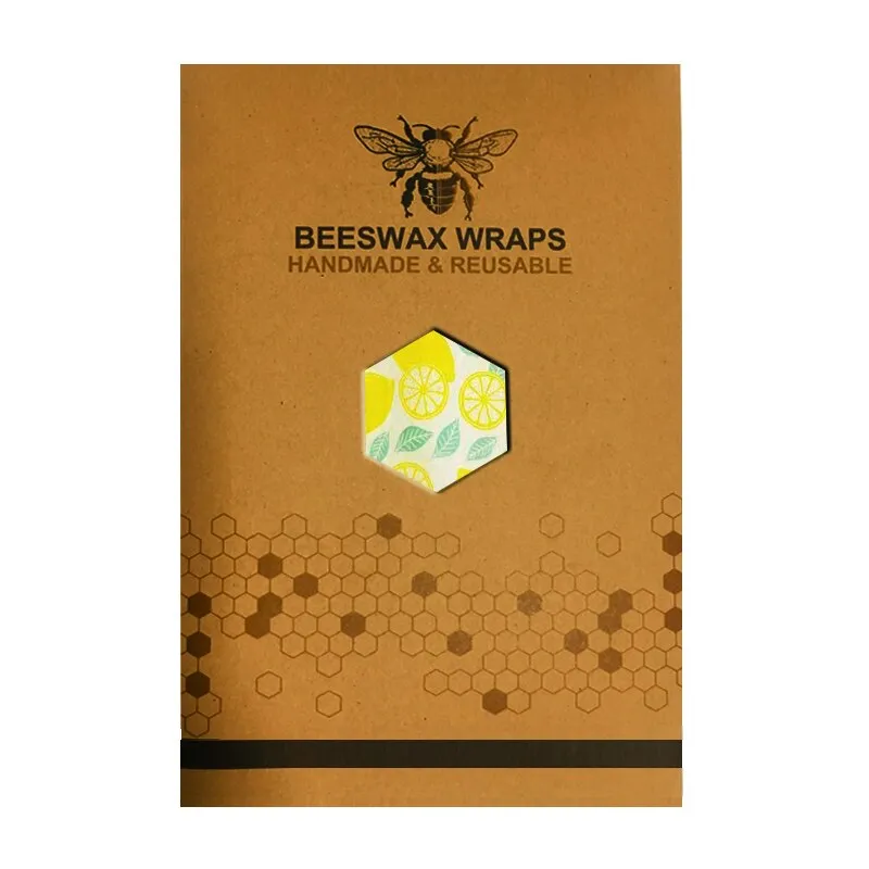 Food Fresh Keeping Storage Organic Beeswax Wrap