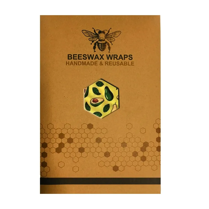 Food Fresh Keeping Storage Organic Beeswax Wrap