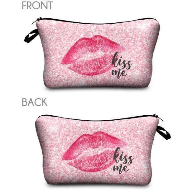 Free   Shipping Women Cosmetic Make up Bags