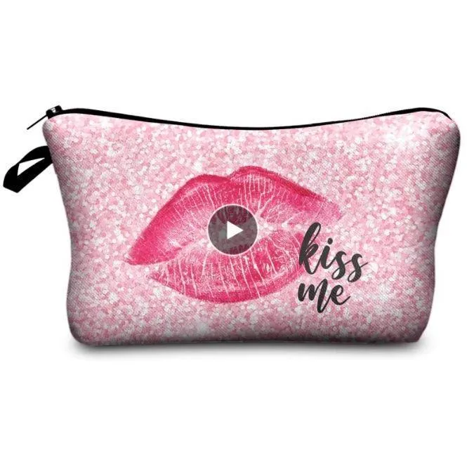 Free   Shipping Women Cosmetic Make up Bags