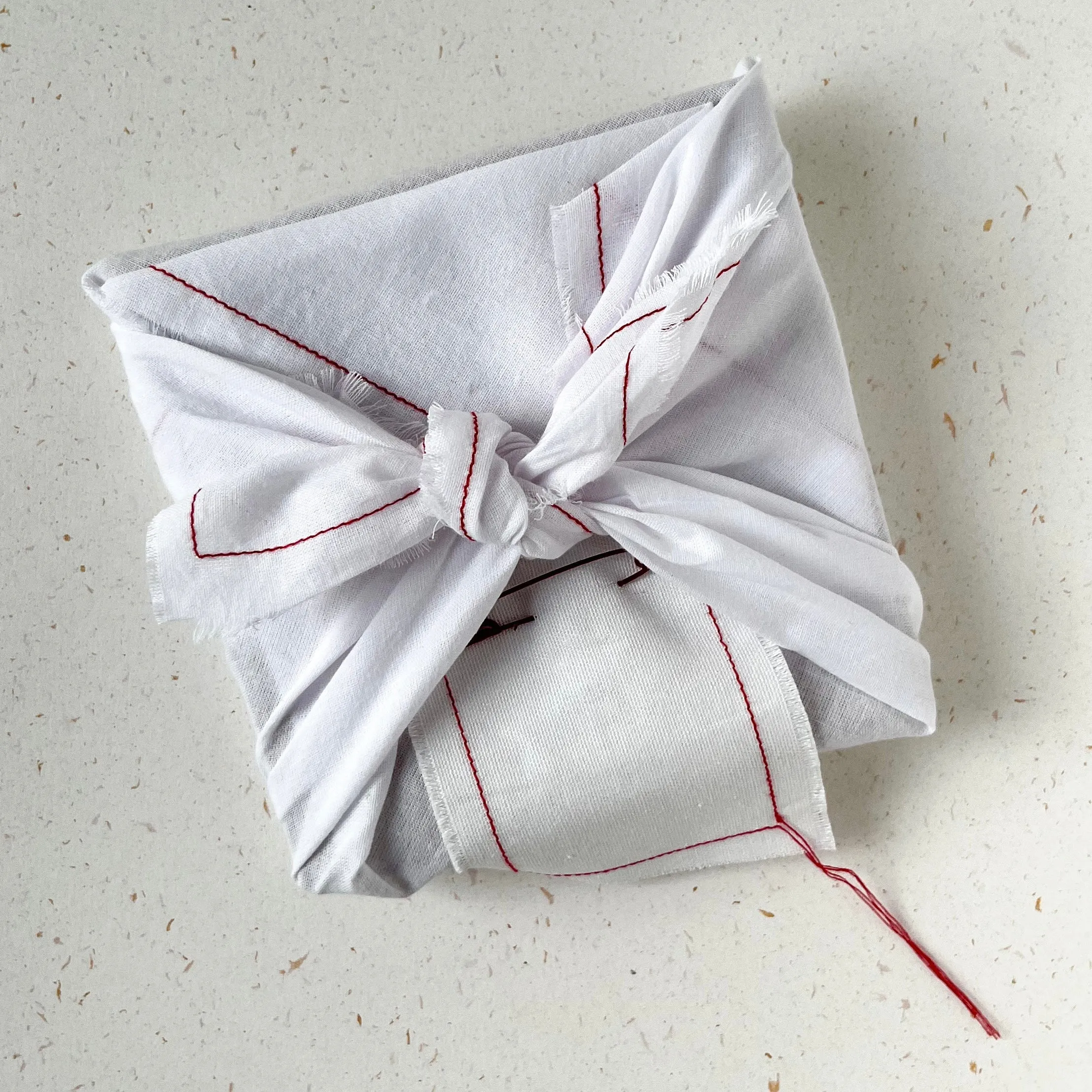 Furoshiki Wrap (Single) White