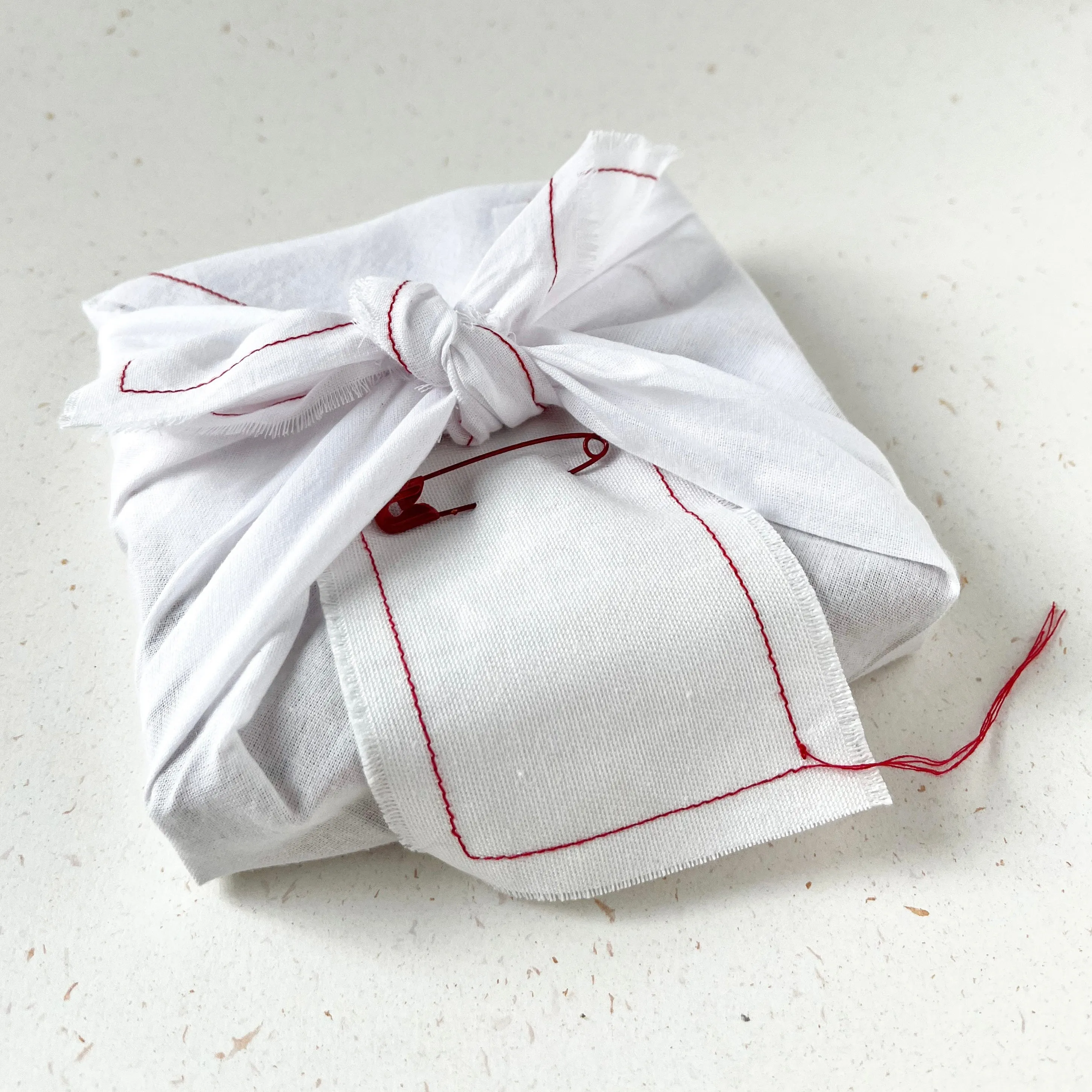 Furoshiki Wrap (Single) White