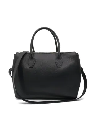 Gai Mattiolo Genuine Leather Top Handle Shoulder Bag with Multiple Compartments