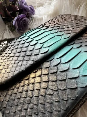 Handmade Natural Phyton Leather Bag