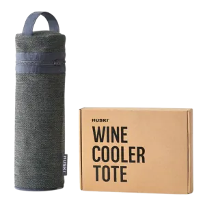 Huski Wine Cooler Tote - Charcoal Grey