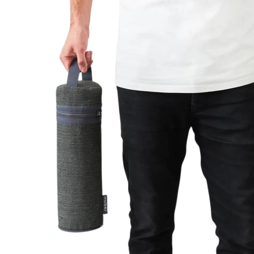 Huski Wine Cooler Tote - Charcoal Grey