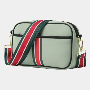 iLLASPARKZ Color Block Detailed Solid Crossbody Bag