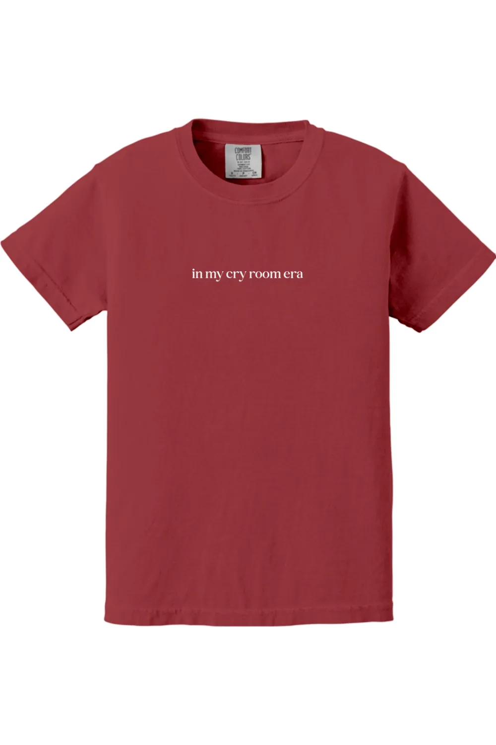 In My Cry Room Era Youth T-shirt - Comfort Colors