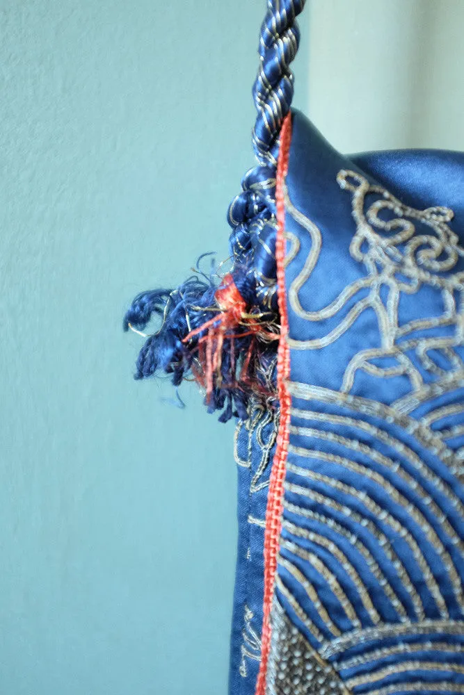 Kim's kimono evening bag