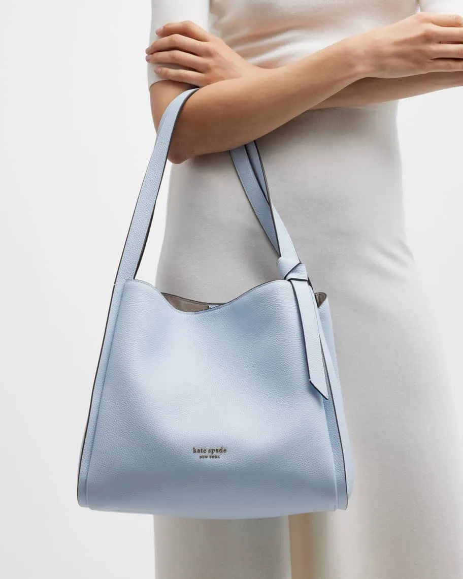 Large pebbled leather hobo bag kate spade new york