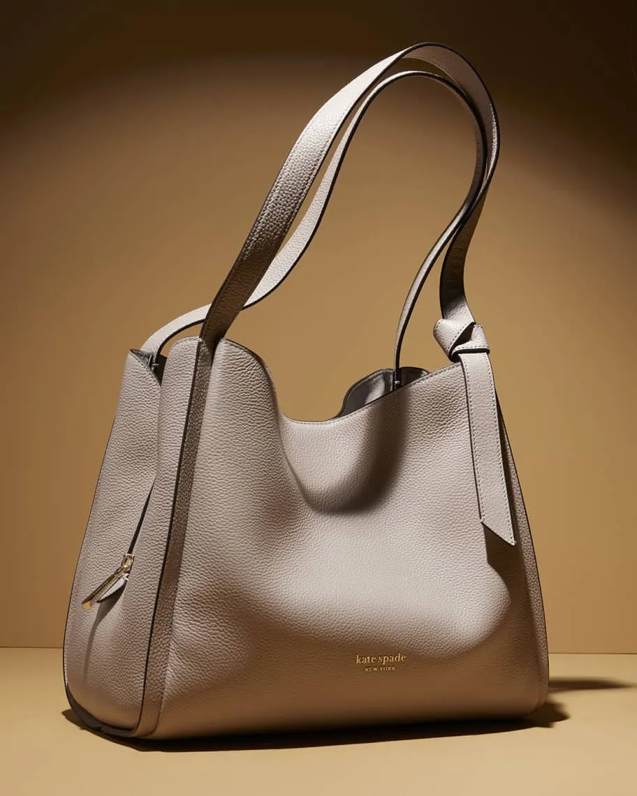 Large pebbled leather hobo bag kate spade new york