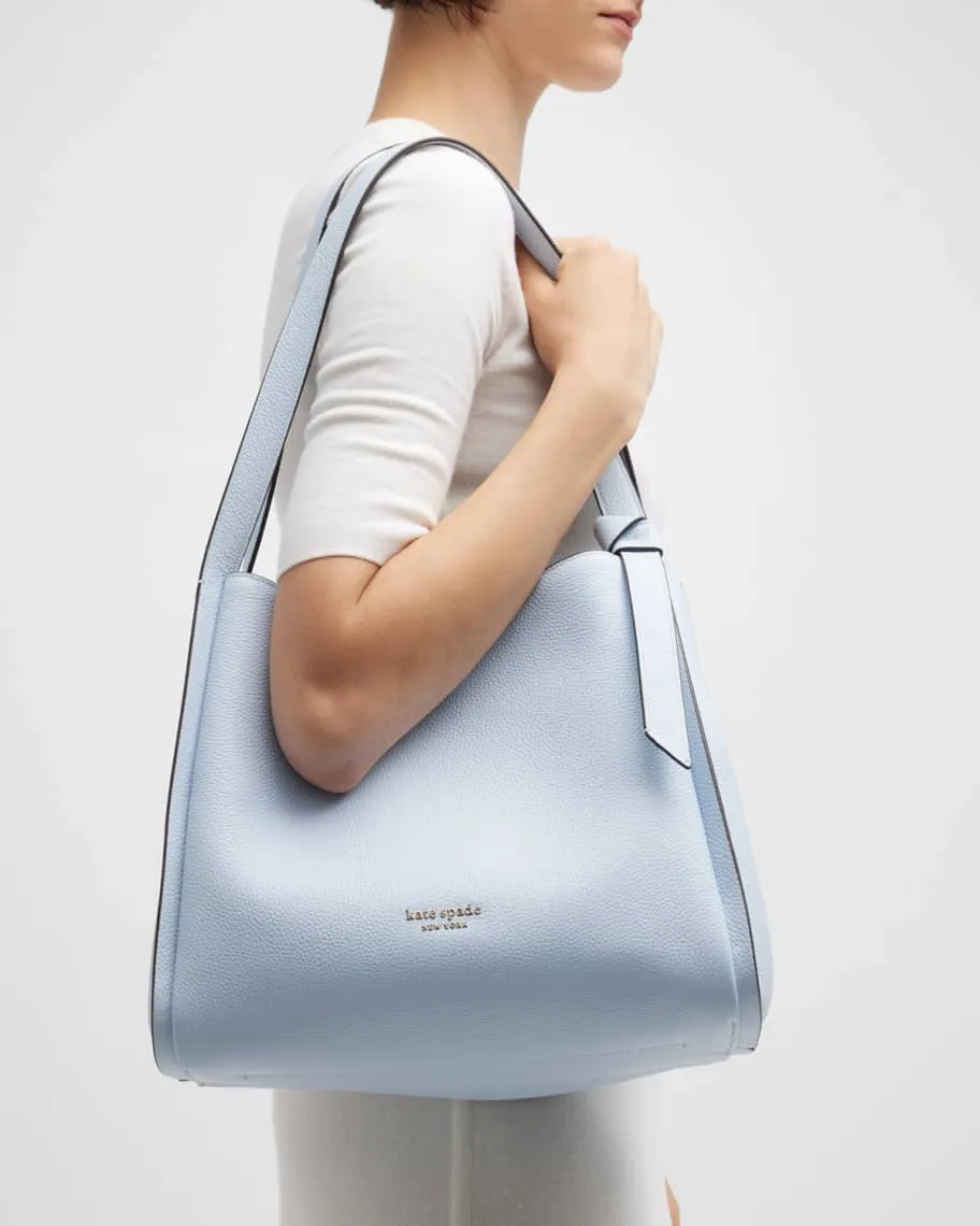 Large pebbled leather hobo bag kate spade new york