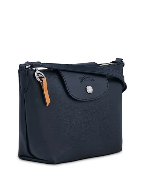 Le Pliage City Longchamp Crossbody, Blue