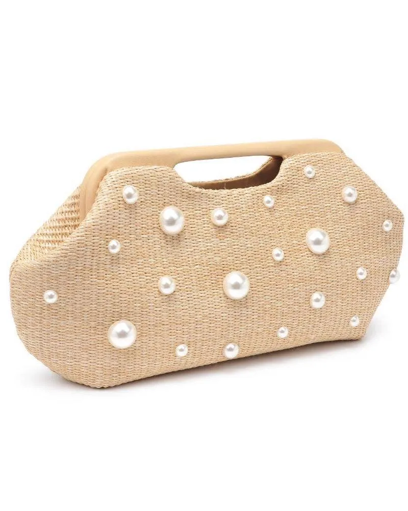 Mallory Pearl Clutch