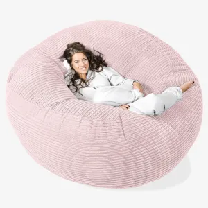 Mega Mammoth Bean Bag Sofa - Cord Blush Pink