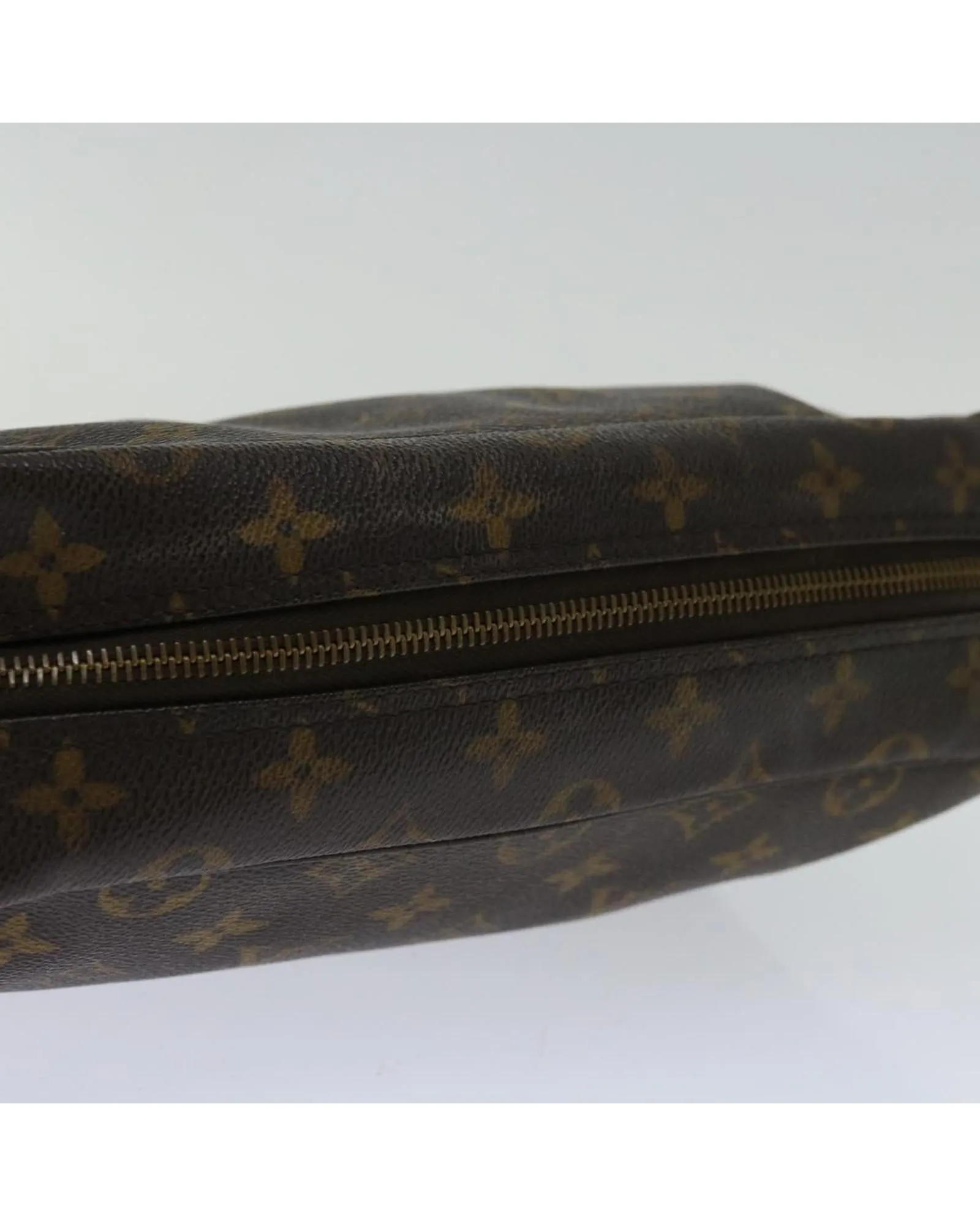 Monogram Canvas Clutch Bag with Accessories and Storage Smell