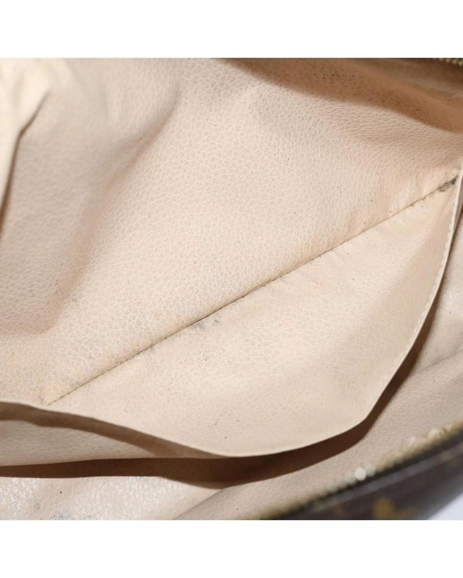 Monogram Canvas Clutch Bag with Accessories and Storage Smell