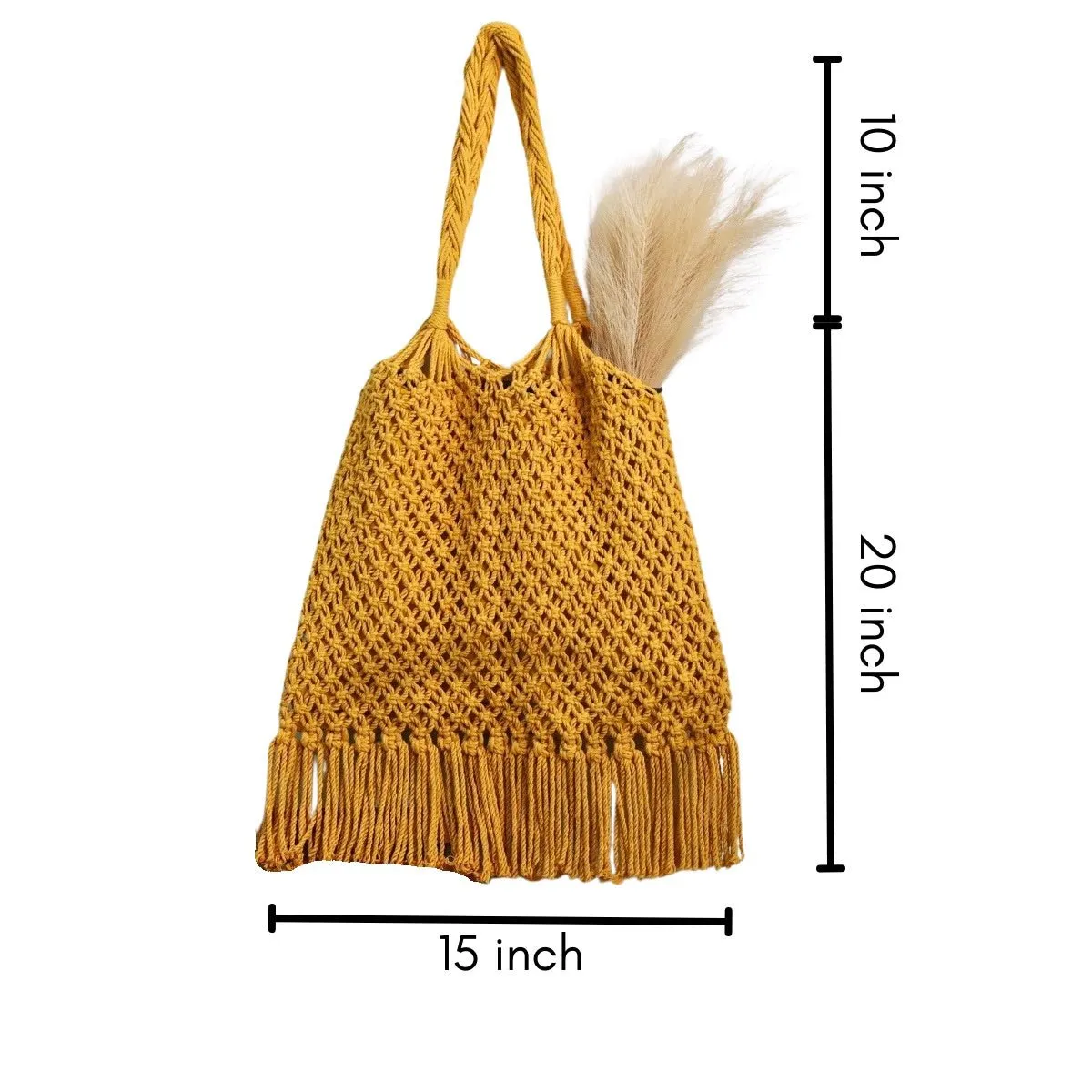 Musturd Yellow Hobo Handmade Bag