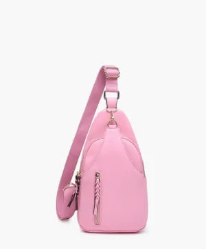 Nikki Sling Pack Bag (Bubblegum)