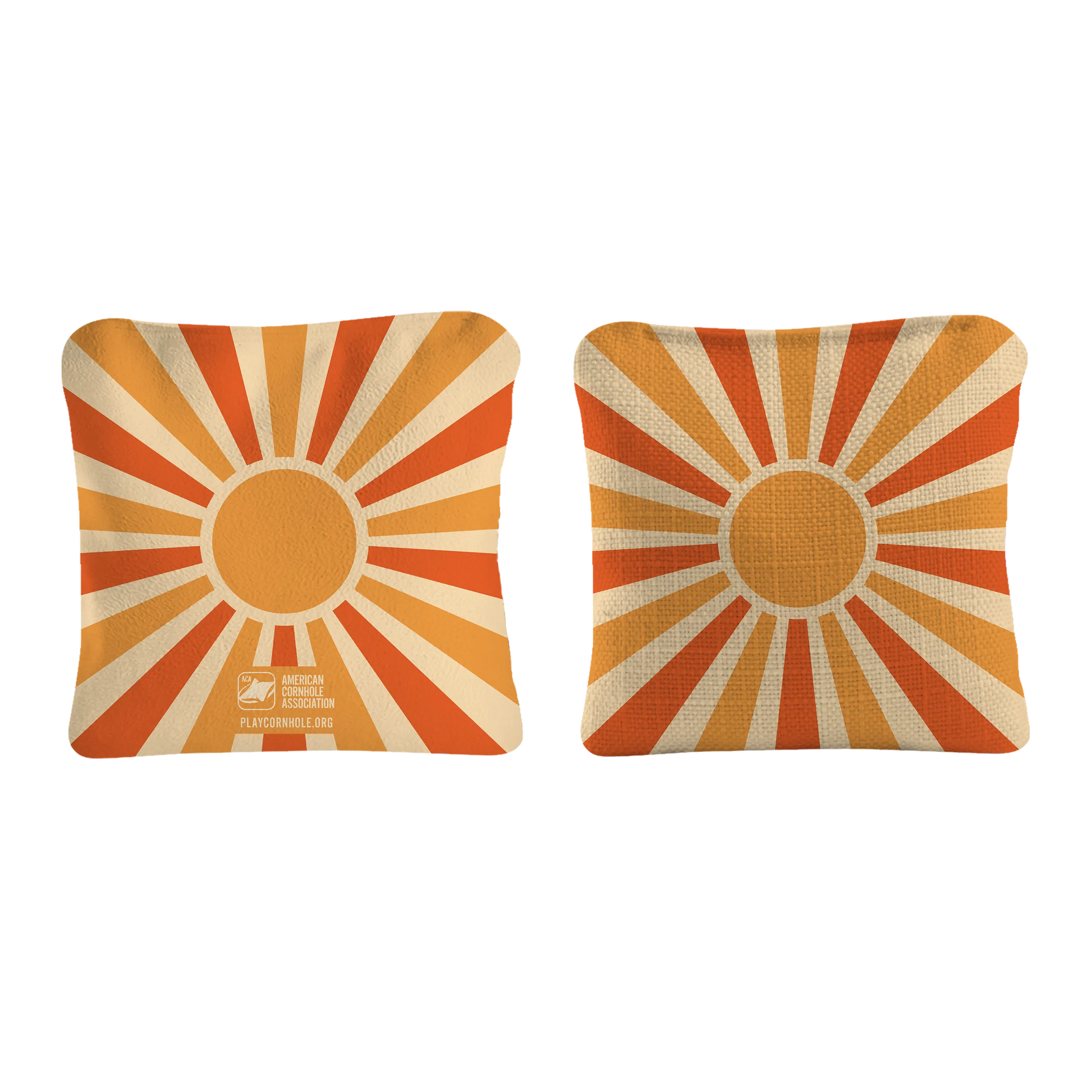 Retro Sunshine Synergy Pro Cornhole Bags