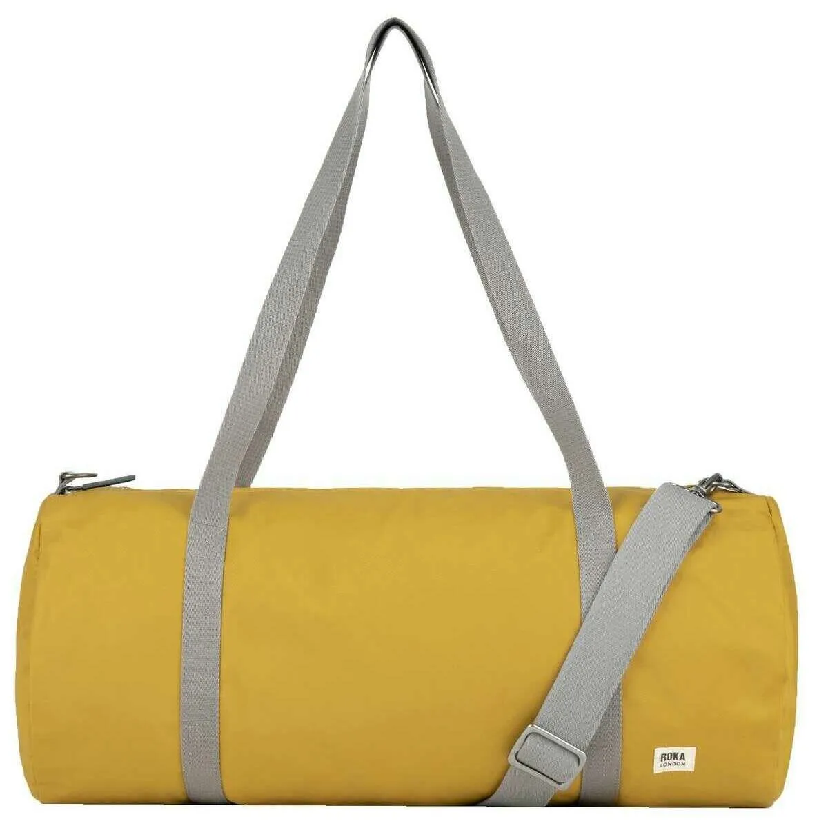 Roka City Medium Recycled Nylon Duffle Bag - Corn Yellow