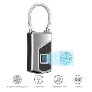 Safe and Convenient Mini Fingerprint Padlock