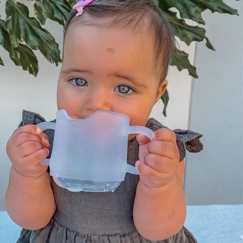 Silicone Baby Drinking Cup - Clear by Haakaa
