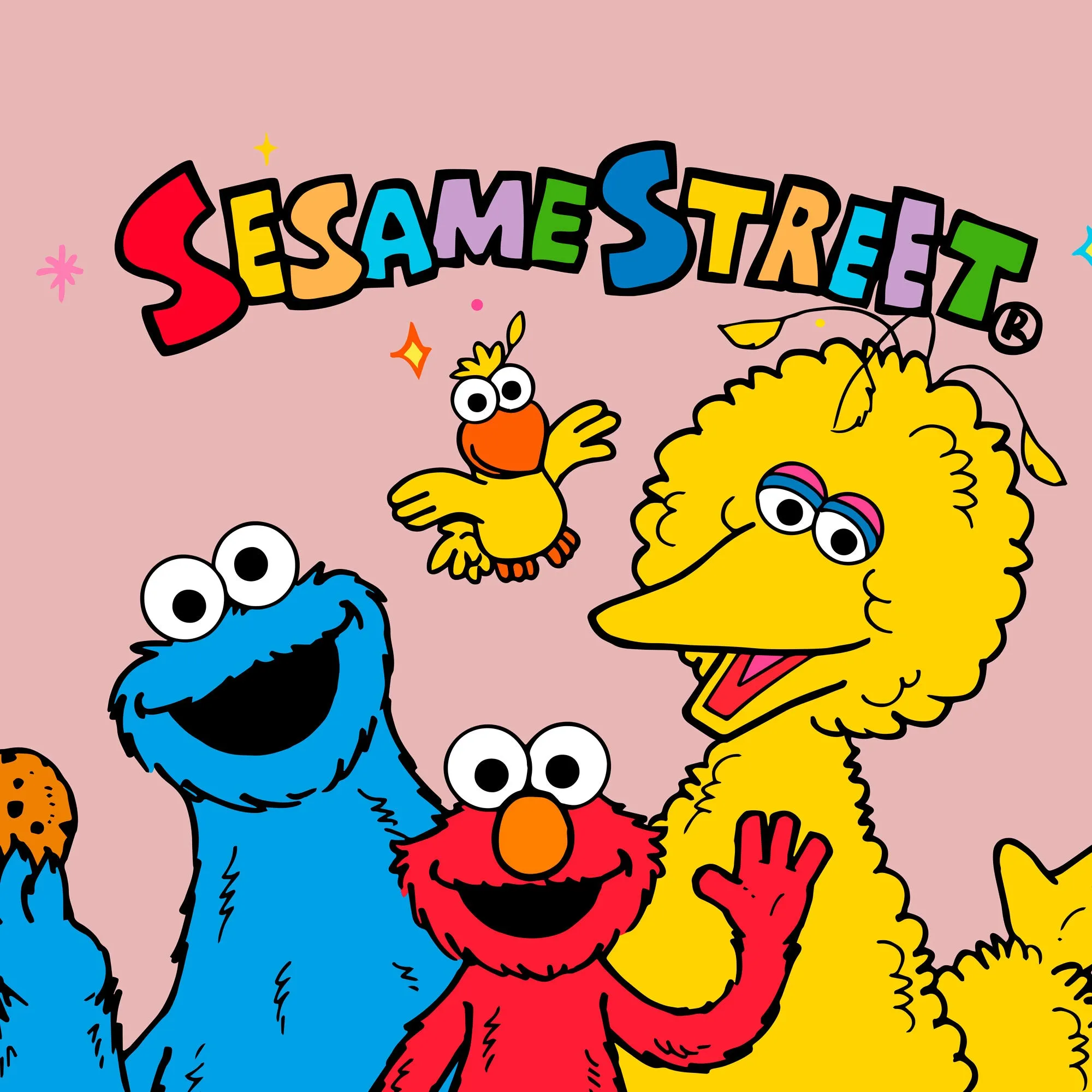 Sloucher Bean Bag Sofa - Sesame Street