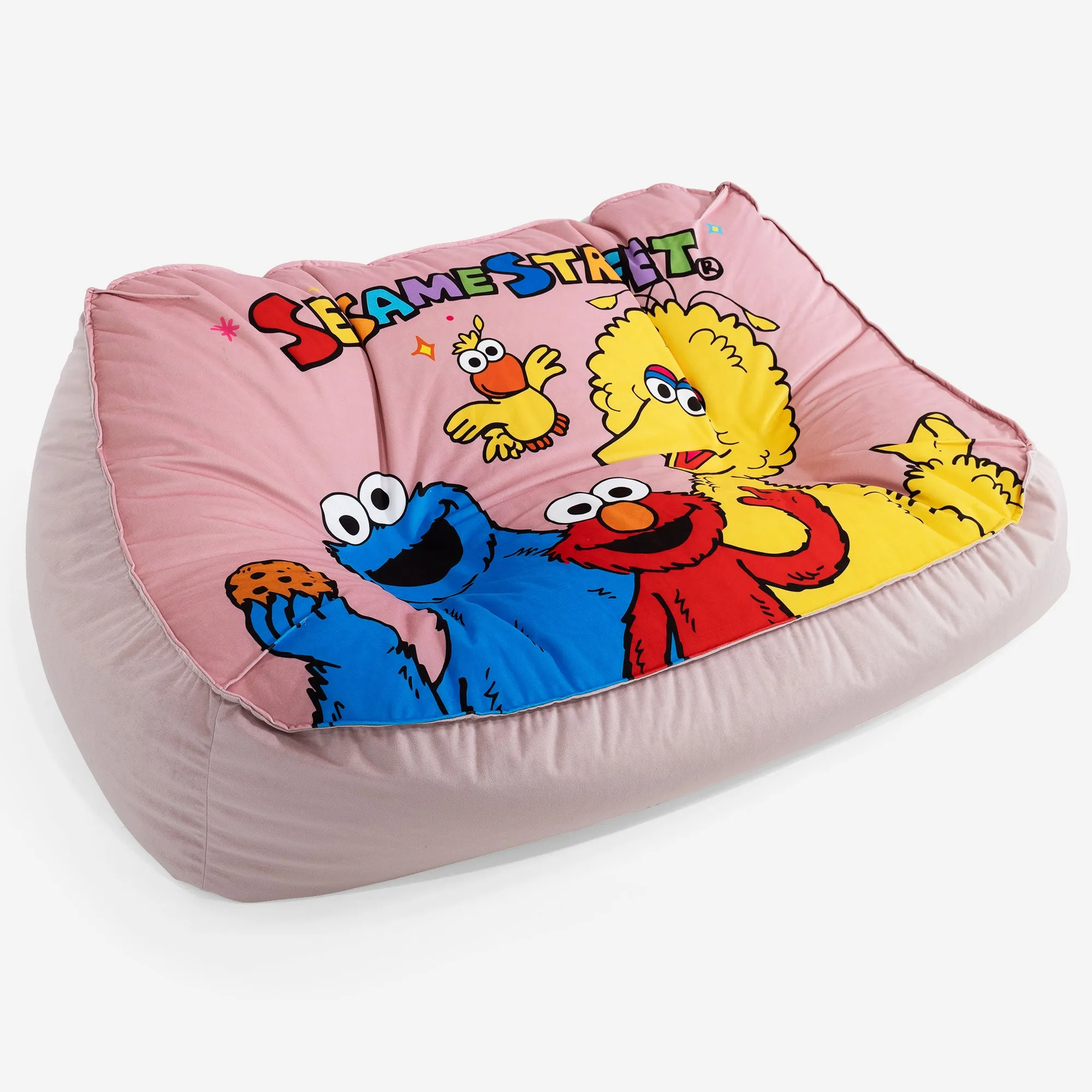 Sloucher Bean Bag Sofa - Sesame Street