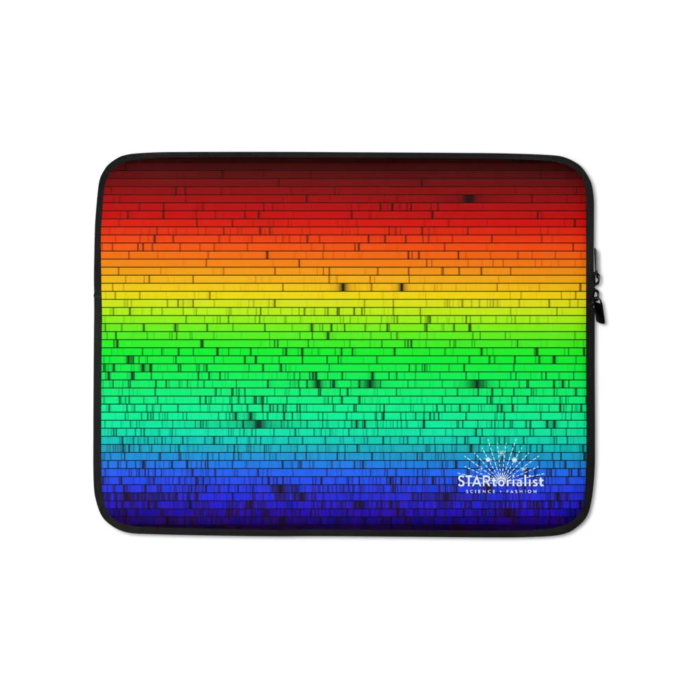 Solar Spectrum Rainbow Laptop Sleeve