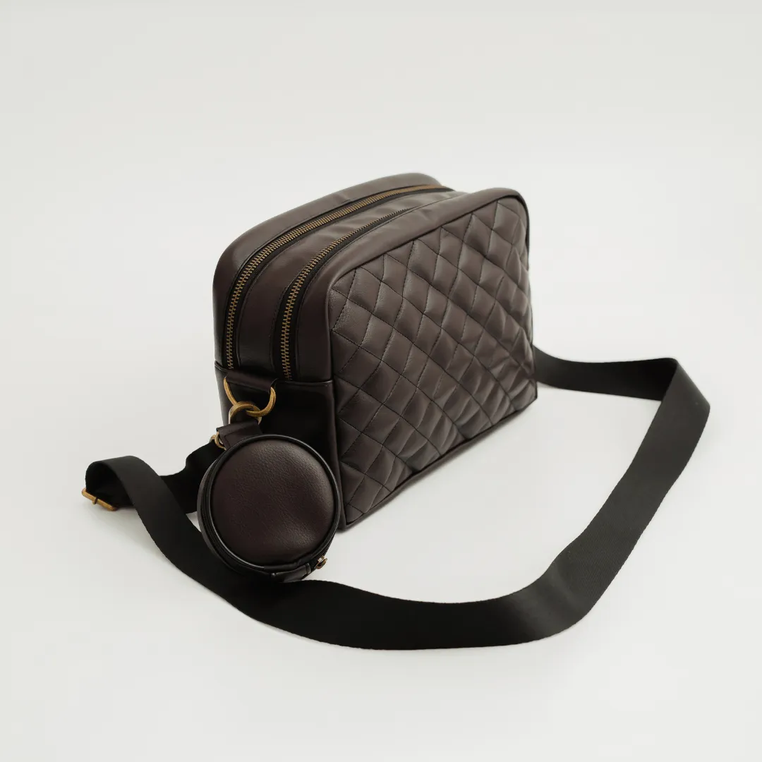 The MochaMama Sling Diaper Bag (Leather)