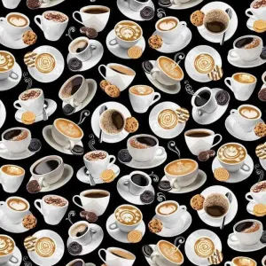 Timeless Treasures Back to the Grind Tossed Coffee
