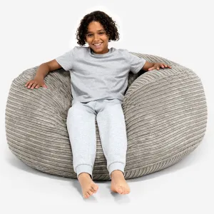 Ultra Comfy Kids Super Sized Bean Bag 6-14 yr - Cord Mink